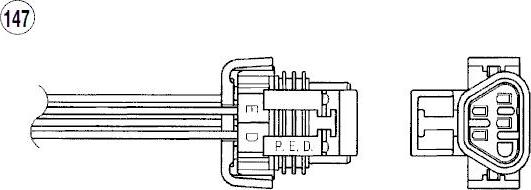 NTK 96012 - Sonda Lambda allinparts.ro