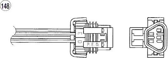 NTK 97715 - Sonda Lambda - allinparts.ro