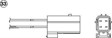 NTK 0498 - Sonda Lambda allinparts.ro