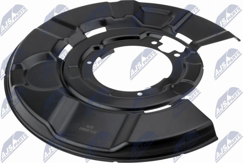 NTY HTO-BM-041 - Protectie stropire,disc frana - allinparts.ro