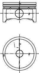 OEM FD350 - Piston allinparts.ro
