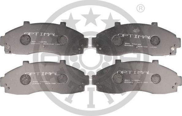 OPTIMAL 10235 - Set placute frana,frana disc - allinparts.ro
