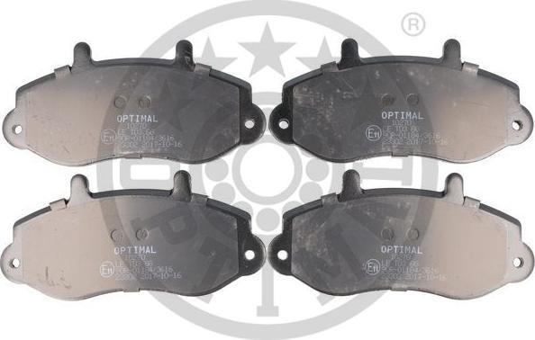 OPTIMAL 10270 - Set placute frana,frana disc allinparts.ro