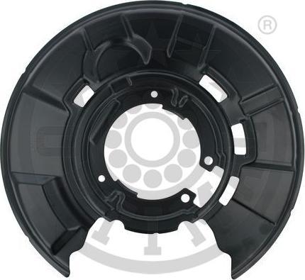 OPTIMAL BSP-5012R - Protectie stropire,disc frana - allinparts.ro