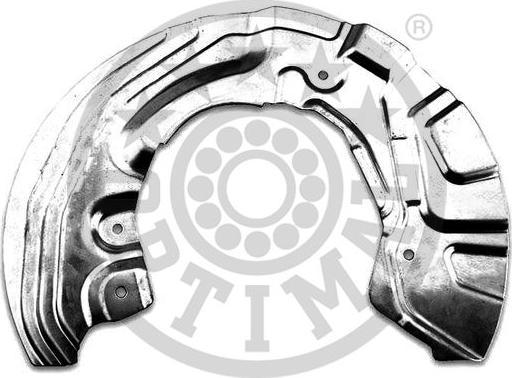 OPTIMAL BSP-5017R - Protectie stropire,disc frana - allinparts.ro