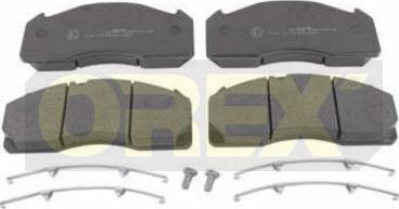 Orex 342002 - Set placute frana,frana disc allinparts.ro