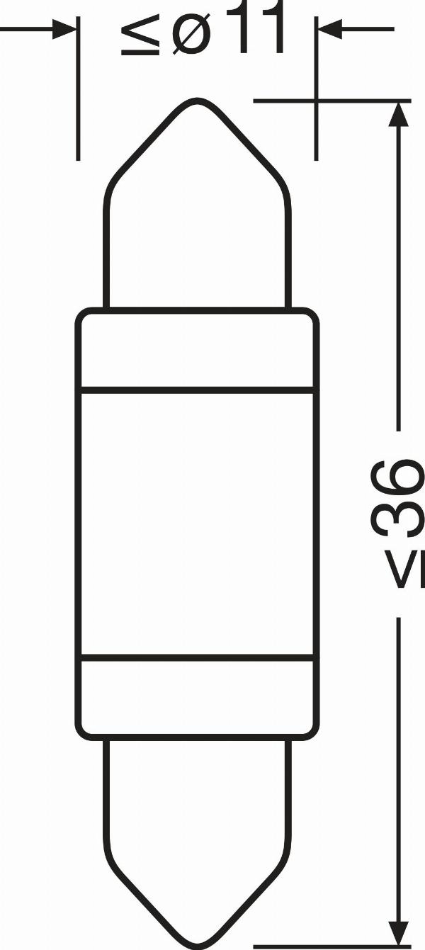 OSRAM 6418DWP-1BL - Bec, lumini interioare allinparts.ro