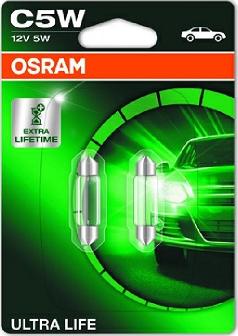 OSRAM 6418ULT-02B - Bec, iluminare numar circulatie allinparts.ro