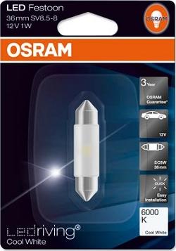 OSRAM 6436CW-01B - Bec, lumini interioare allinparts.ro