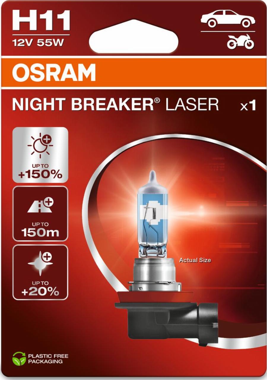 OSRAM 64211NL-1BL - Bec, far faza lunga - allinparts.ro