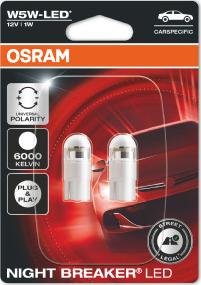 OSRAM 2825DWNBC-02B - Bec, lumini interioare allinparts.ro