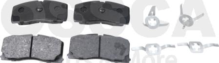 OSSCA 91554 - Set placute frana,frana disc allinparts.ro
