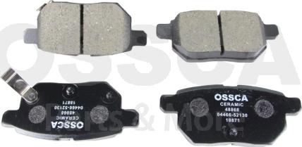 OSSCA 48868 - Set placute frana,frana disc allinparts.ro