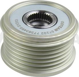 OSSCA 57292 - Fulie curea, arbore cotit allinparts.ro