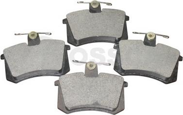 OSSCA 00217 - Set placute frana,frana disc - allinparts.ro