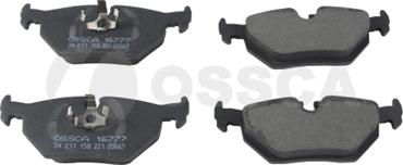 OSSCA 16777 - Set placute frana,frana disc allinparts.ro