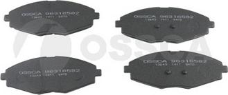 OSSCA 13643 - Set placute frana,frana disc allinparts.ro