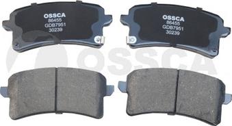 OSSCA 86455 - Set placute frana,frana disc allinparts.ro