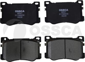 OSSCA 86501 - Set placute frana,frana disc allinparts.ro