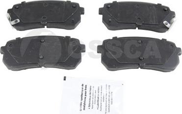 OSSCA 23316 - Set placute frana,frana disc - allinparts.ro
