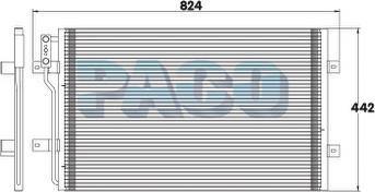 PACO PL3727 - Condensator, climatizare allinparts.ro