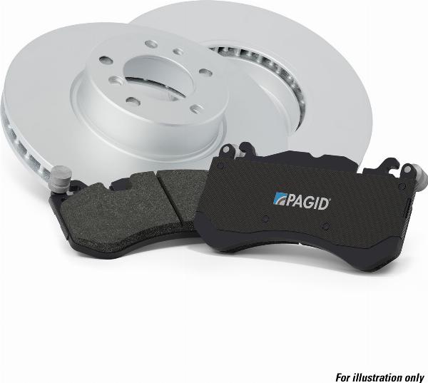 Pagid T5154N-54151N-00 - Set frana, frana disc allinparts.ro