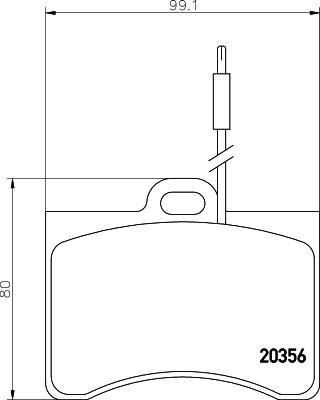 Pagid T0153 - Set placute frana,frana disc allinparts.ro