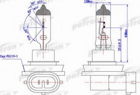 Patron PLH8-12/35 - Bec, proiector ceata allinparts.ro