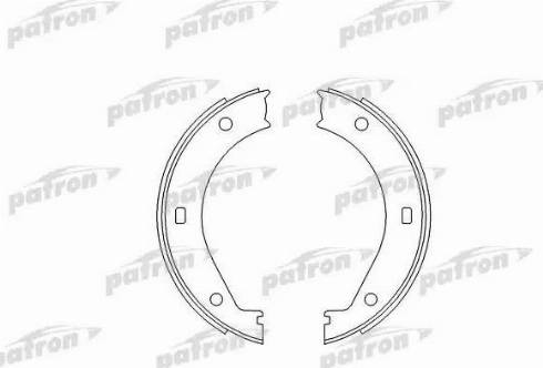Patron PSP272 - Set saboti frana, frana de mana allinparts.ro