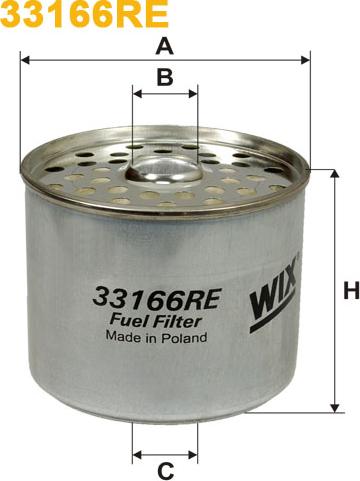 Pemebla WIX33166RE - Filtru combustibil allinparts.ro