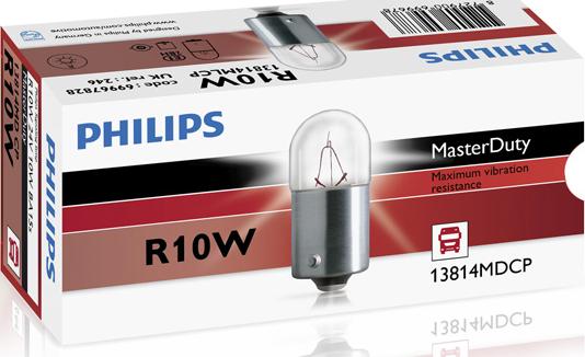 PHILIPS 13814MDCP - Bec, iluminare numar circulatie allinparts.ro