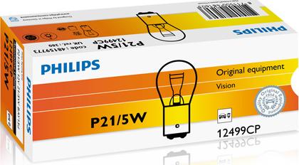 PHILIPS 12499CP - Bec, semnalizator - allinparts.ro