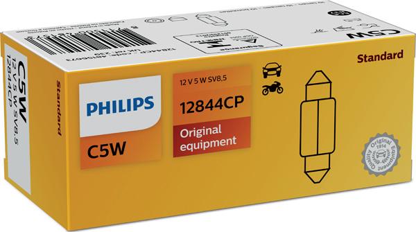 PHILIPS 12844CP - Bec, iluminare numar circulatie allinparts.ro