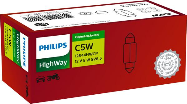 PHILIPS 12844HWCP - Bec, iluminare numar circulatie allinparts.ro