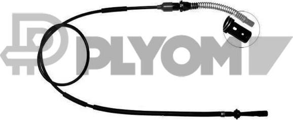 PLYOM P085200 - Cablu acceleratie allinparts.ro