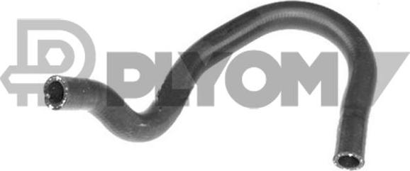 PLYOM P086601 - Conducta, schimbator caldura-incalzire allinparts.ro
