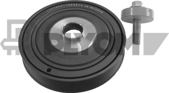 PLYOM P757897 - Fulie curea, arbore cotit - allinparts.ro