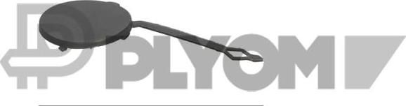 PLYOM P776352 - Acoperire tampon,sistem de remorcare allinparts.ro