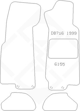 PMA PCFM3400P - Set covorase - allinparts.ro