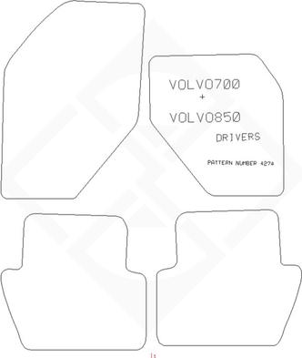 PMA PCFM3066P - Set covorase - allinparts.ro