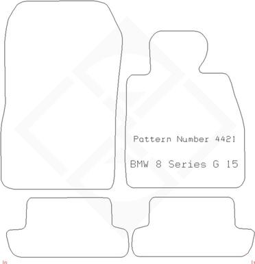 PMA PCFM3158P - Set covorase - allinparts.ro