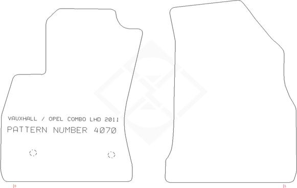 PMA PCFM2945P - Set covorase allinparts.ro