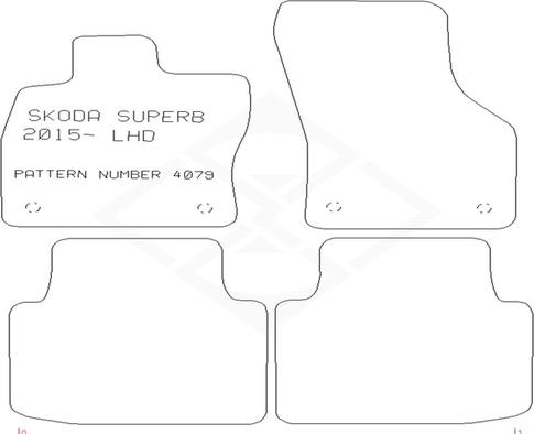 PMA PCFM2952P - Set covorase - allinparts.ro