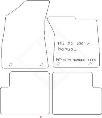 PMA PCFM2973P - Set covorase - allinparts.ro