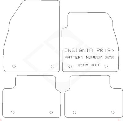 PMA PCFM2411R - Set covorase - allinparts.ro