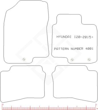 PMA PCFM2888P - Set covorase - allinparts.ro