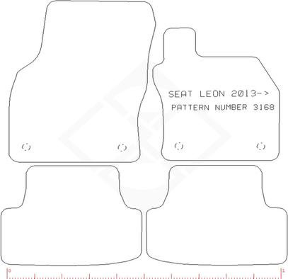 PMA PCFM2294R - Set covorase allinparts.ro