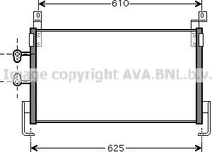 Prasco CR5095 - Condensator, climatizare - allinparts.ro