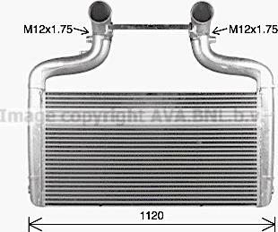 Prasco DF4097 - Intercooler, compresor - allinparts.ro