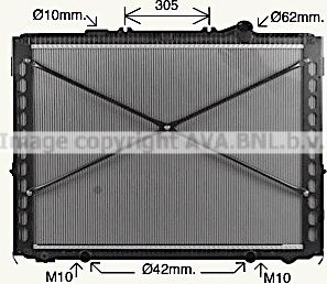 Prasco DF2096 - Radiator, racire motor allinparts.ro